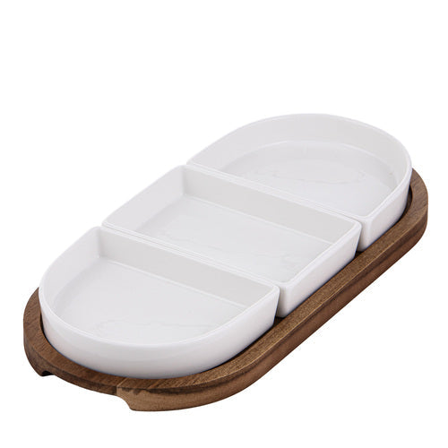Ladelle Alto Serve & Share 4pc Shallow Modular Server