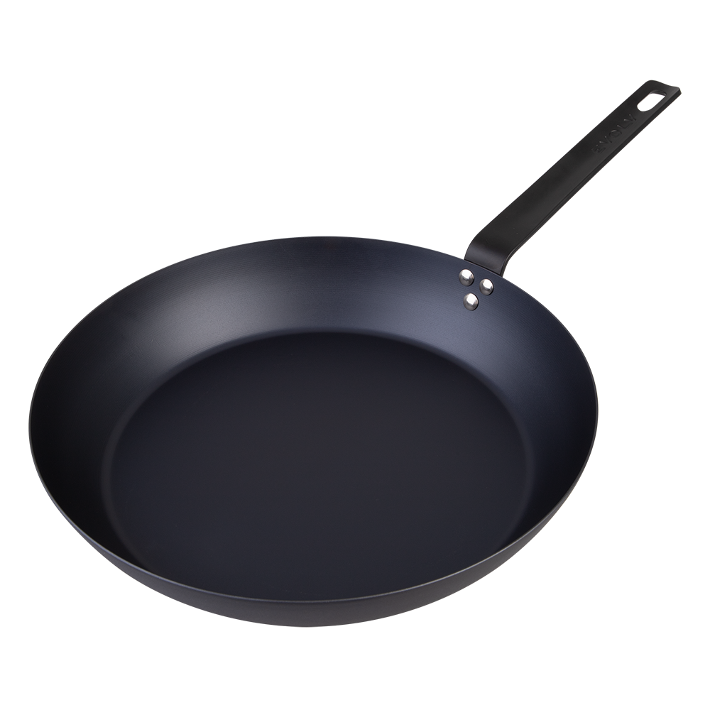 Evolv Pre-Seasoned Carbon Steel Fry Pan 30cm