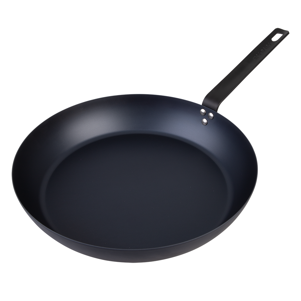 Evolv Pre-Seasoned Carbon Steel Fry Pan 32cm