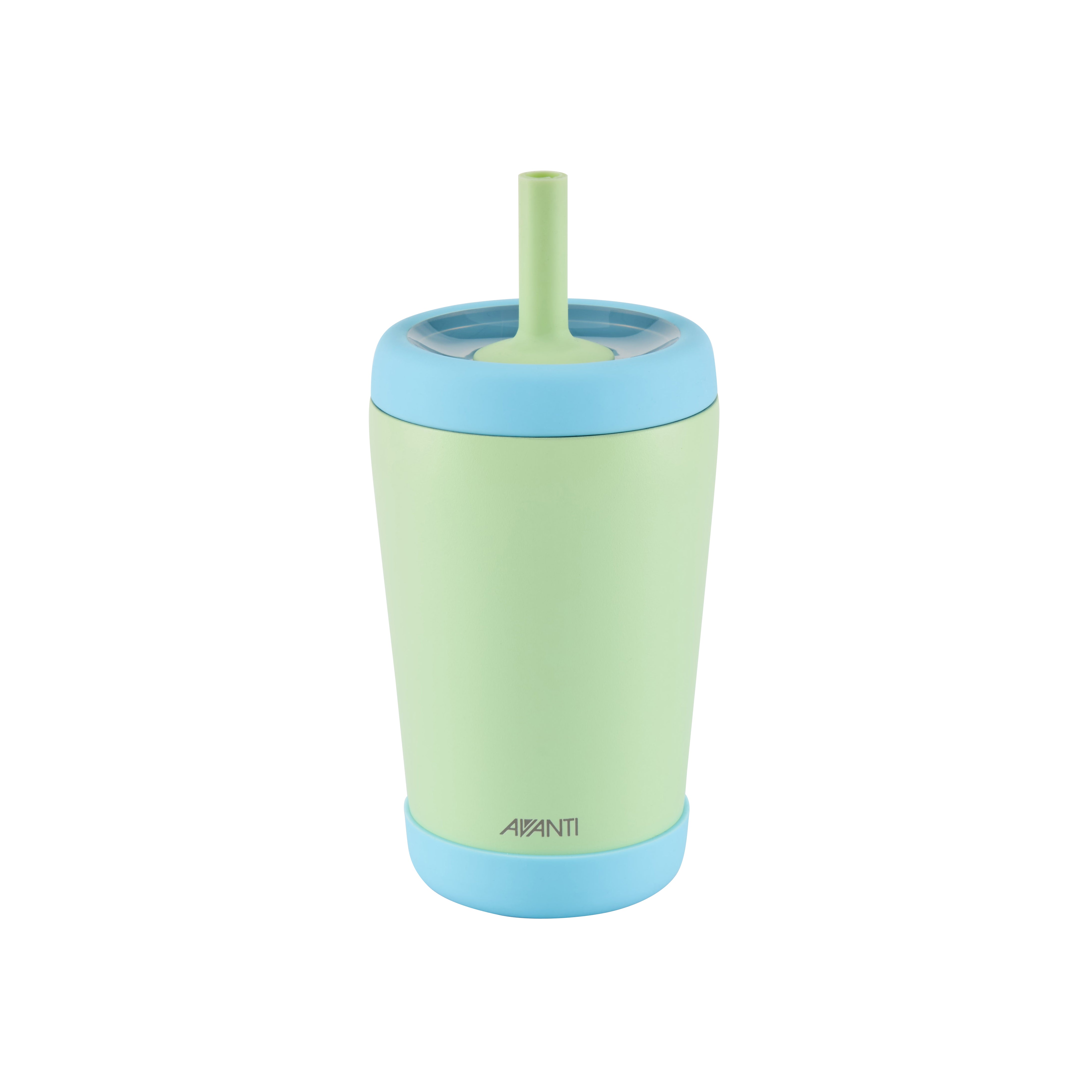 Avanti YumYum Insulated Tumbler with Bumper 350ml Green/Blue