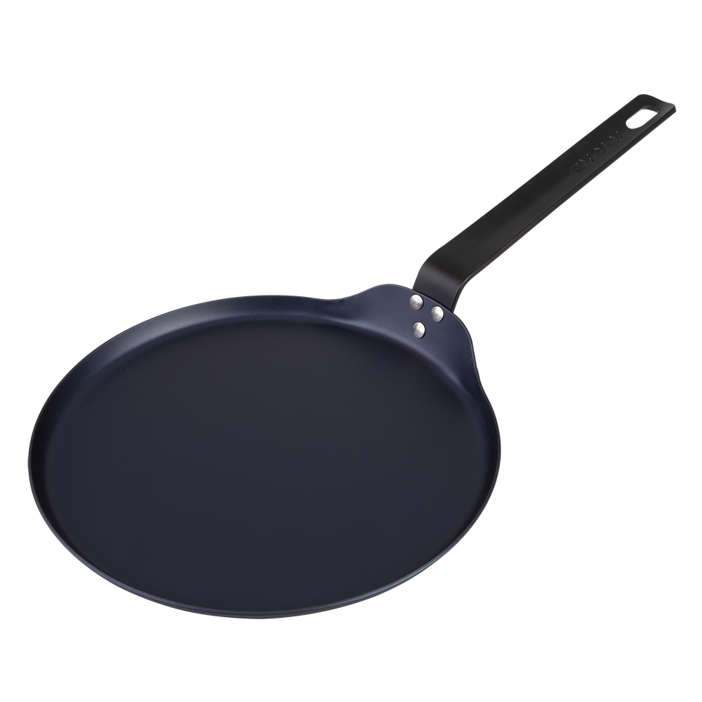 Evolv Pre-Seasoned Carbon Steel Crêpe Pan 24cm