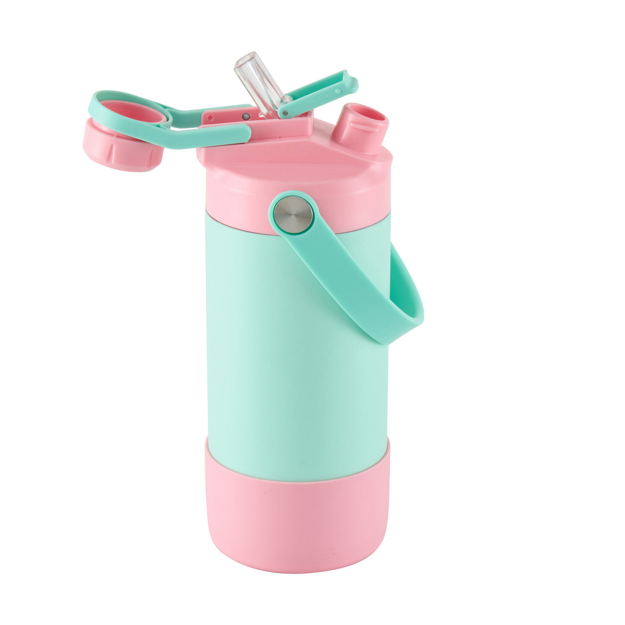 Avanti YumYum 2 Way Drinking Insulated Bottle, 400ml - Blue/Pink