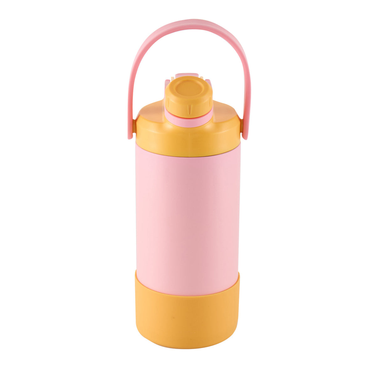Avanti YumYum 2 Way Drinking Insulated Bottle, 400ml - Pink/Yellow