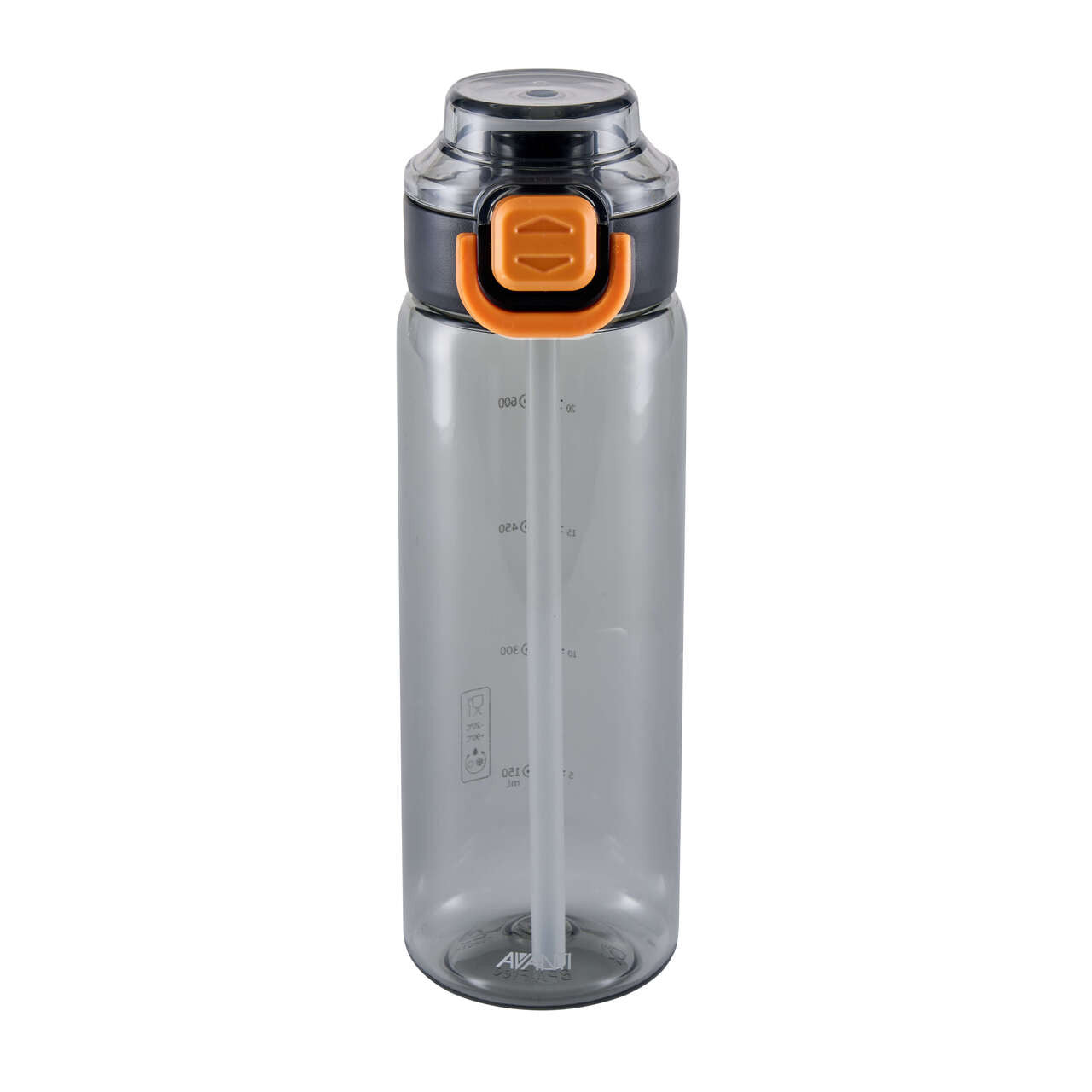 HydroActive Tritan Water Bottle, 800ml - Black