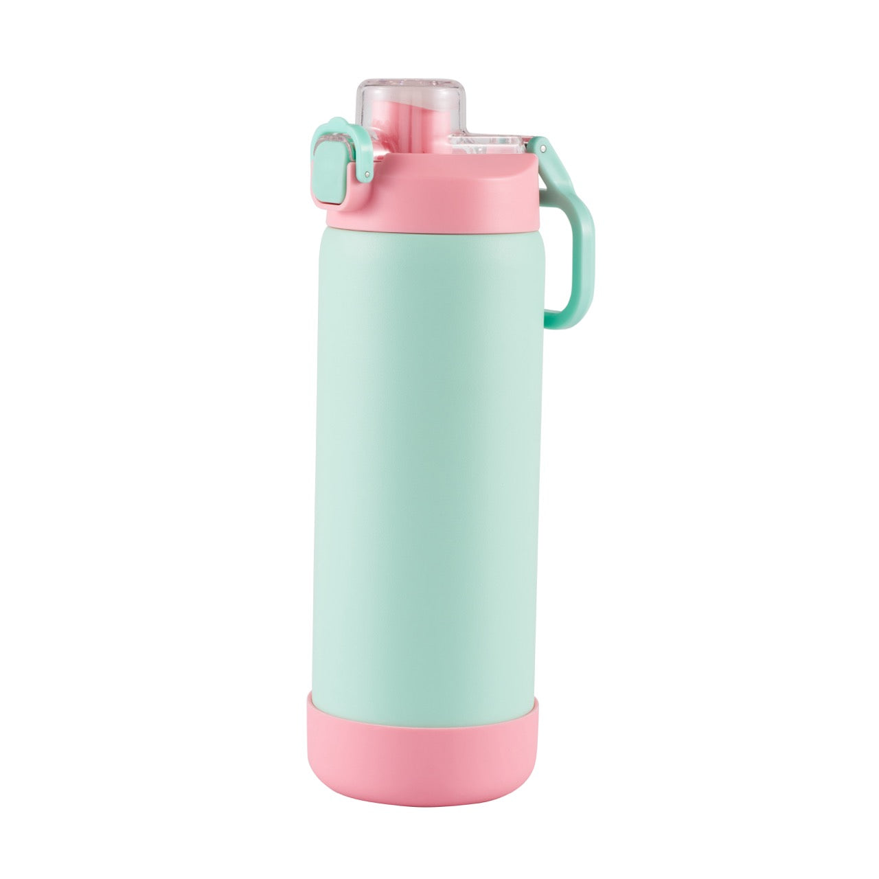 Avanti HydroSip & Chug Insulated Bottle, 550ml - Blue / Pink