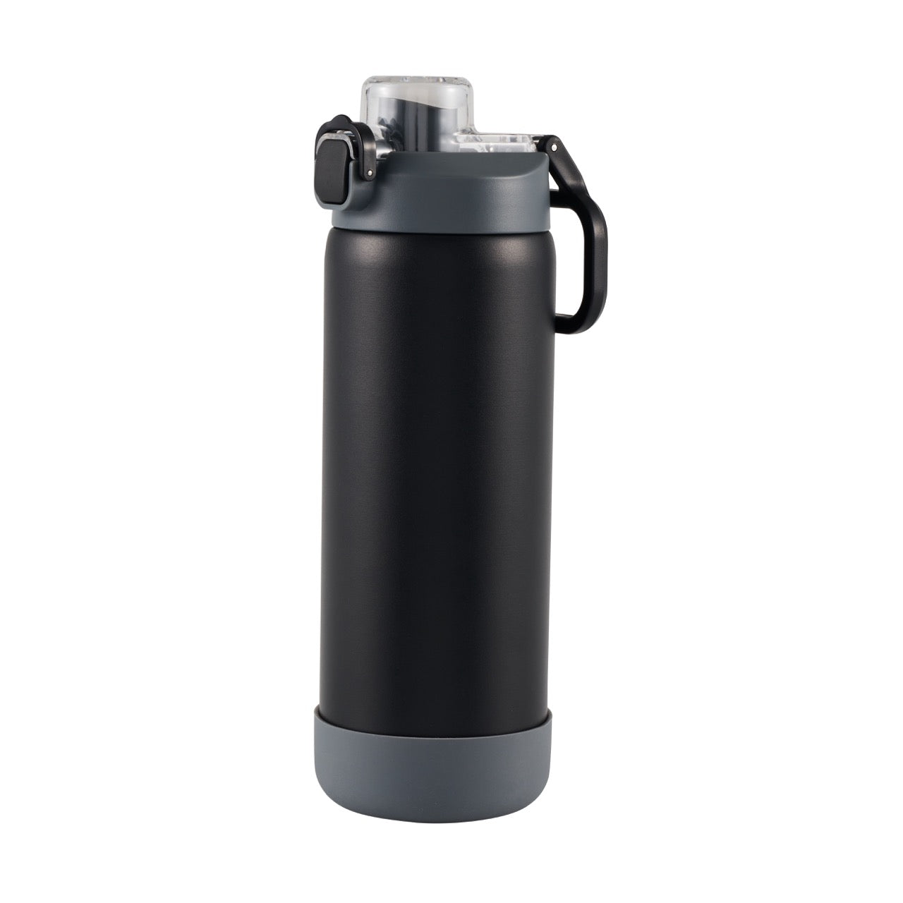 Avanti HydroSip & Chug Insulated Bottle, 550ml - Black / Charcoal