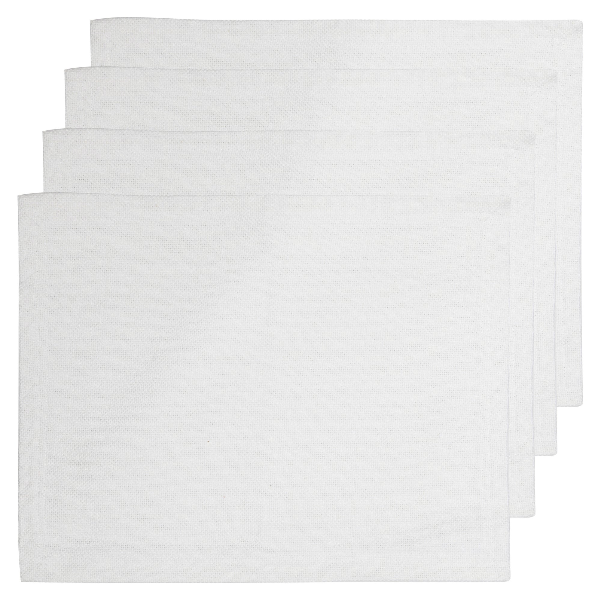Ladelle Lina White 4pk Placemat