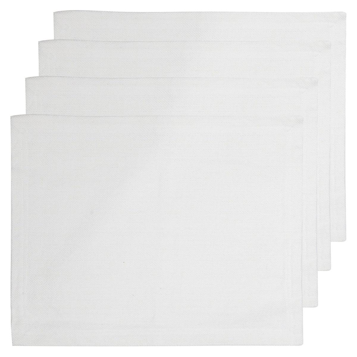 Ladelle Lina White 4pk Placemat