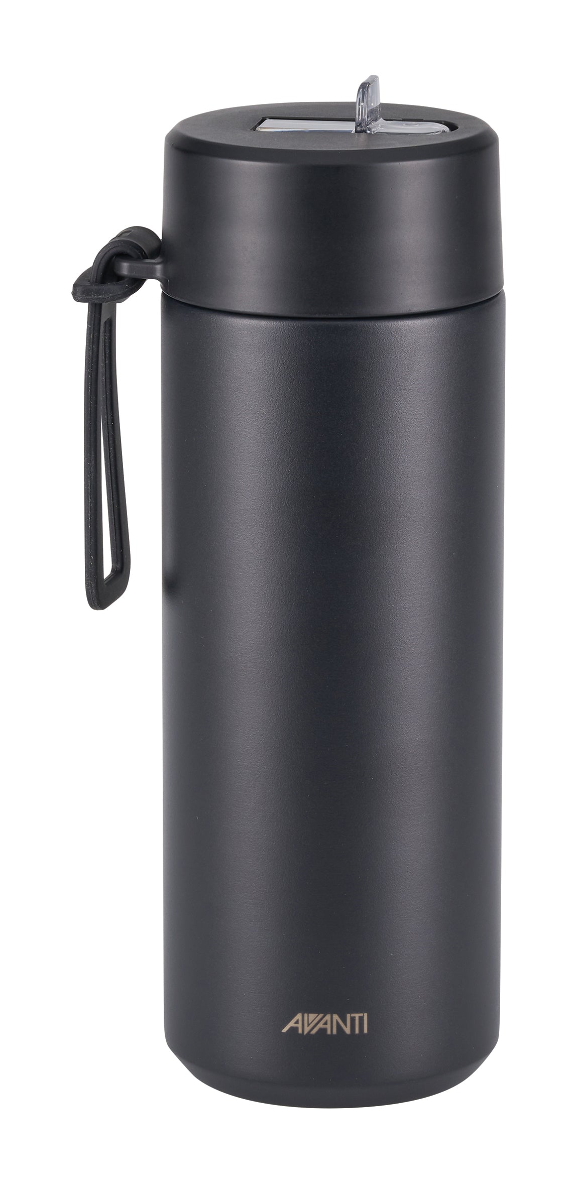 Avanti HydroUltra Insulated Water Bottle w/Strap 750ml Black