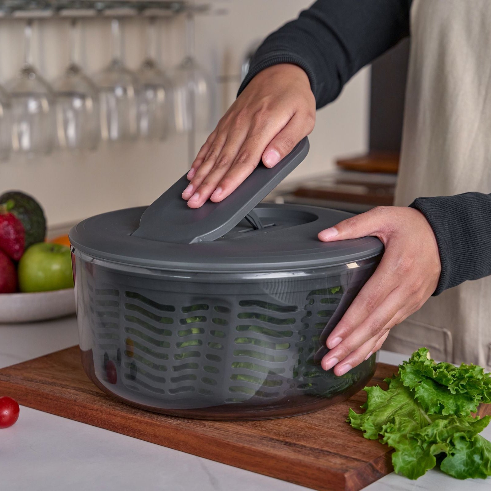 Zyliss Swift Dry Salad Spinner Large