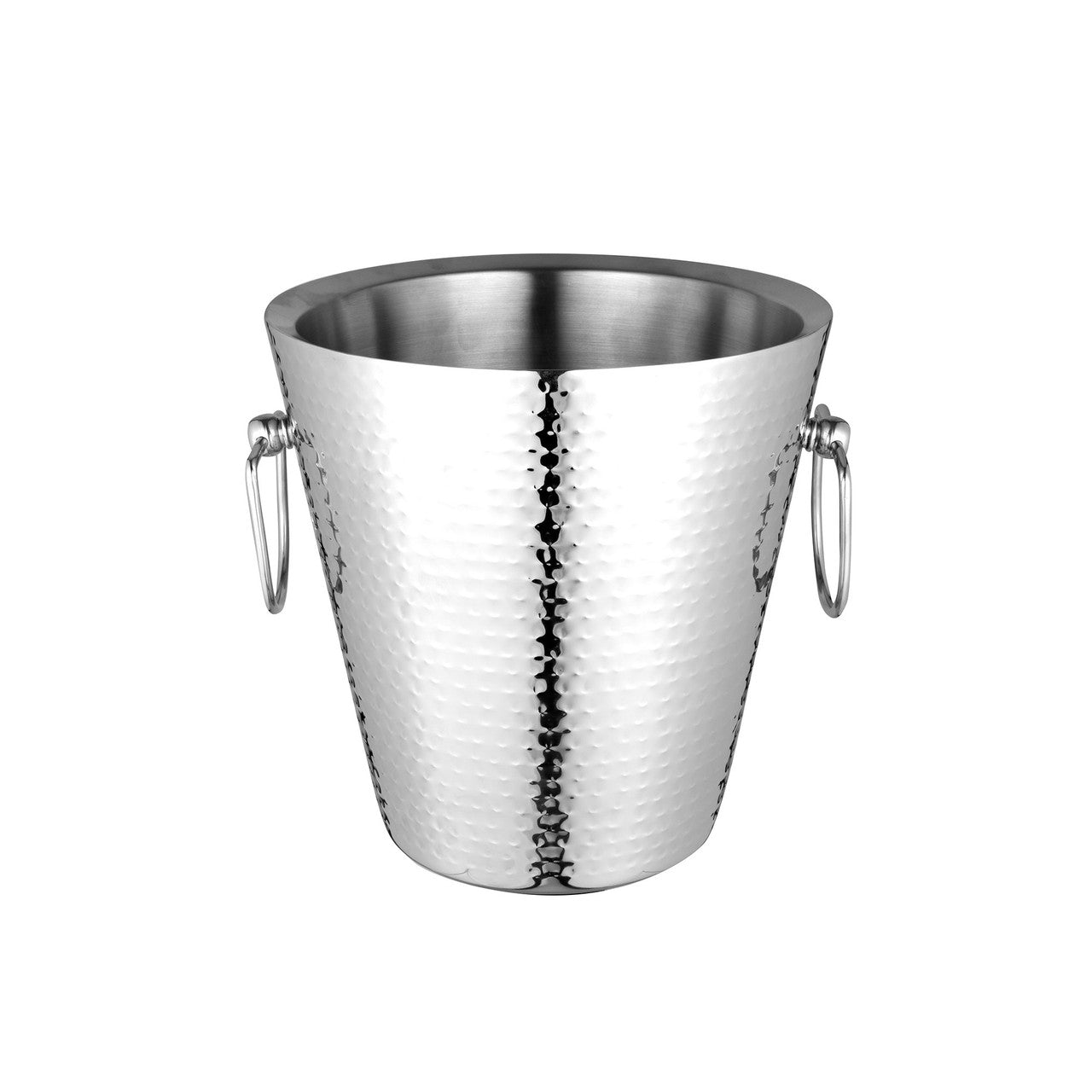 Avanti  Hammered Double Wall Champagne Bucket 23 x 23cm Stainless Steel