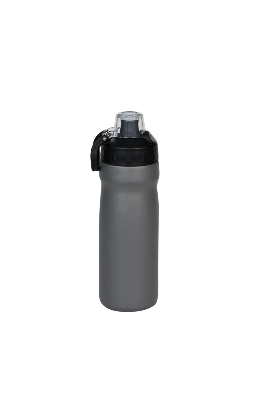 Avanti AquaSprint Insulated Water Bottle, 550ml - Platinum/Black