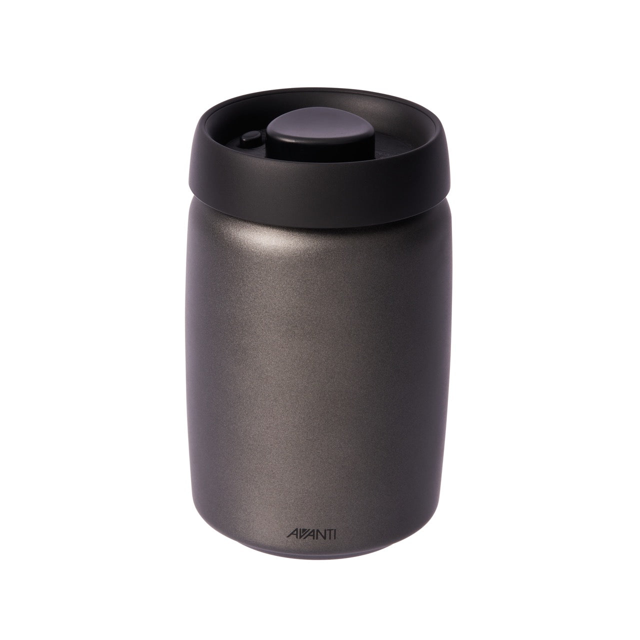 Avanti Vacuum Storage Jar 1.2L - Black Stainless Steel