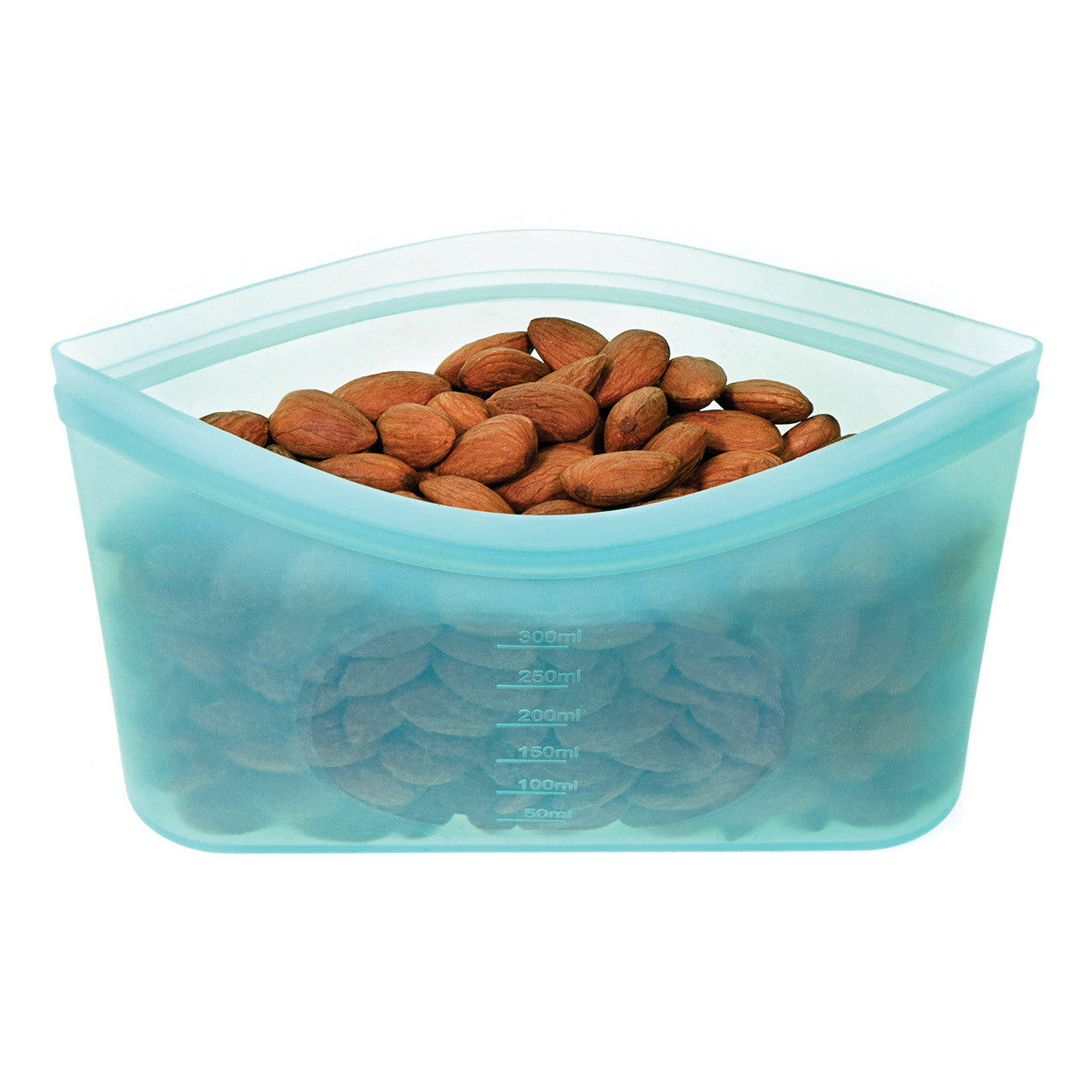 Avanti  Pinch & Lock Silicone Reusable Bags - 300ml - Blue