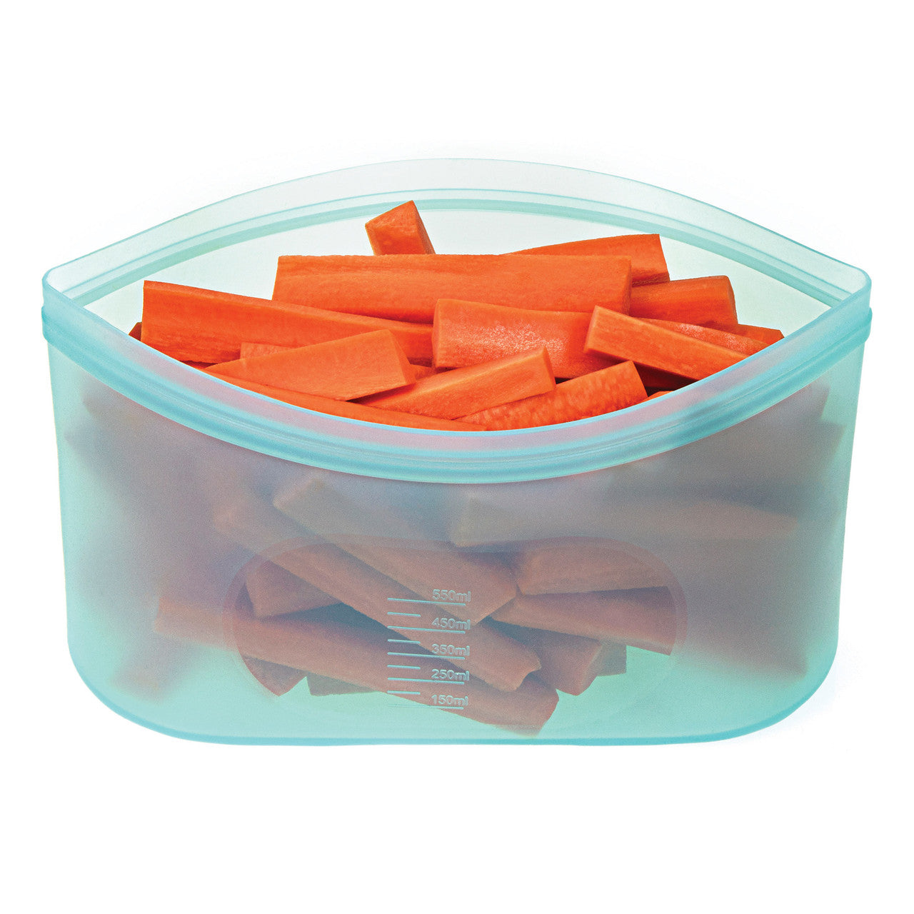 Avanti  Pinch & Lock Silicone Reusable Bags - 550ml - Blue