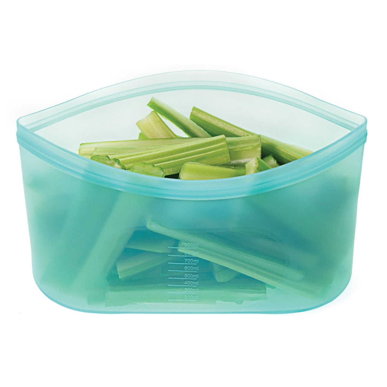 Avanti  Pinch & Lock Silicone Reusable Bags - 900ml - Blue