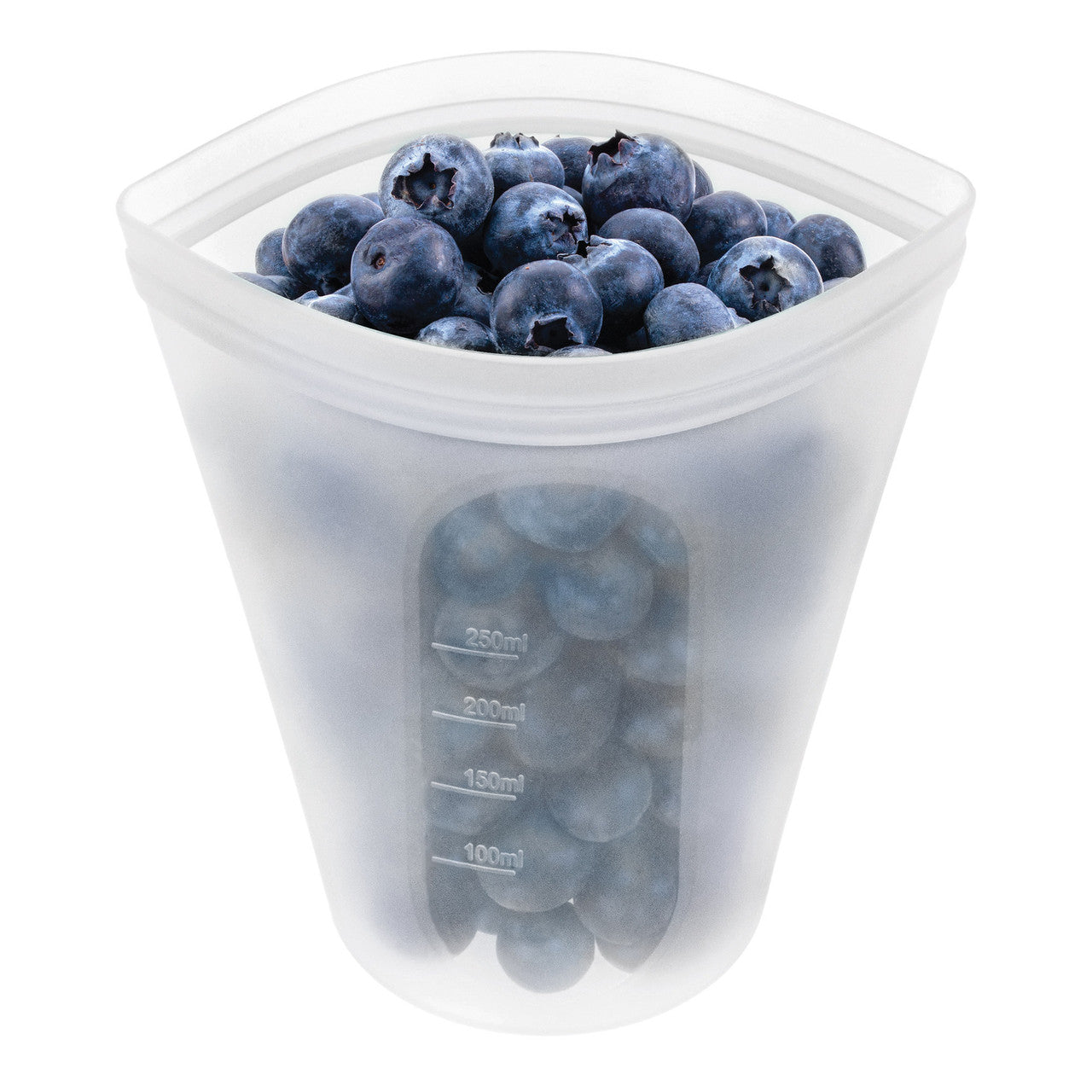 Avanti  Pinch & Lock Silicone Reusable Bags - 250ml - White