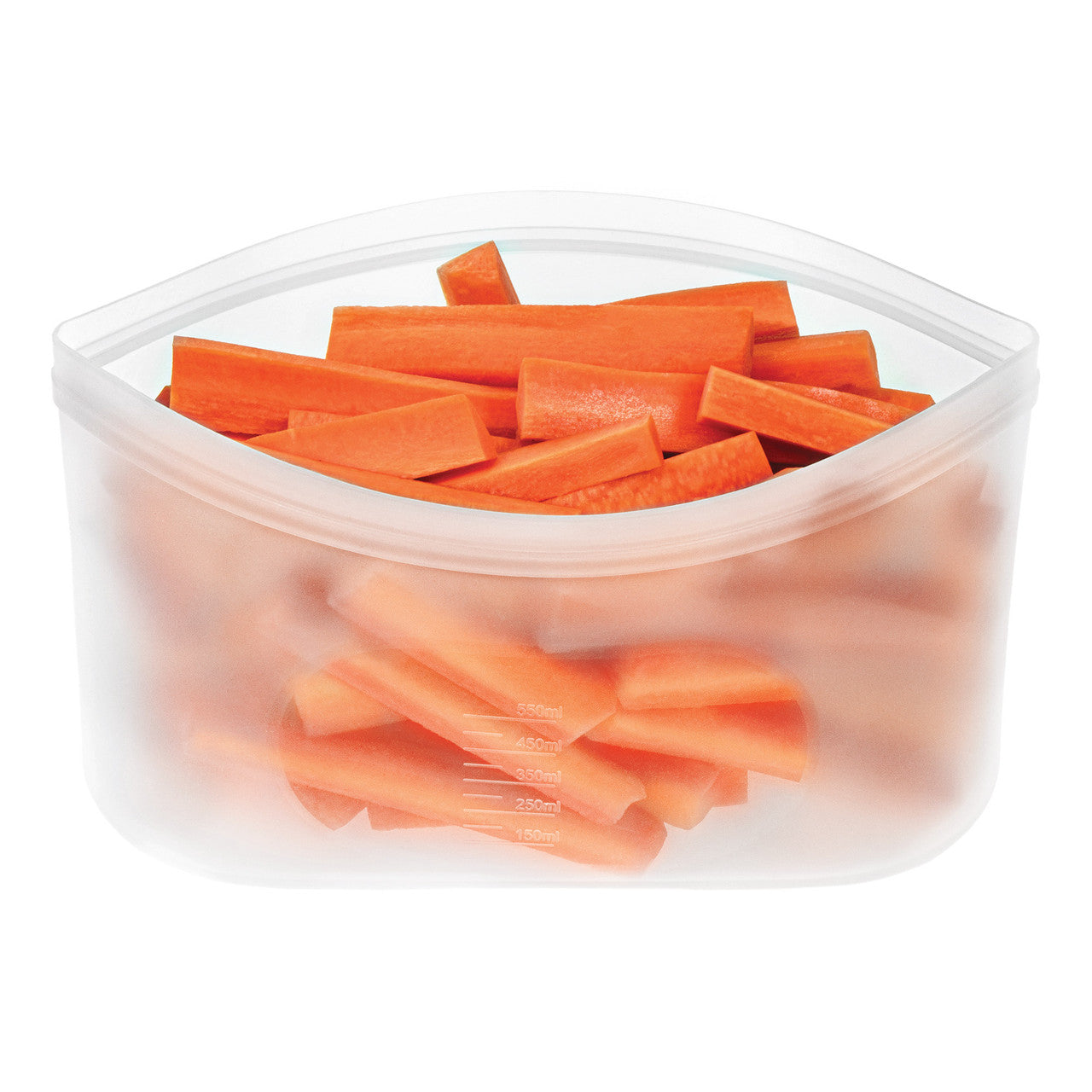 Avanti  Pinch & Lock Silicone Reusable Bags - 550ml - White