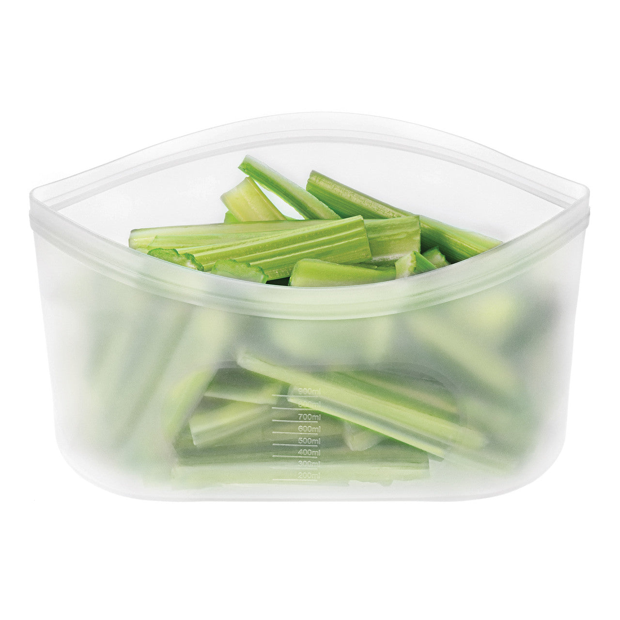 Avanti  Pinch & Lock Silicone Reusable Bags - 900ml White