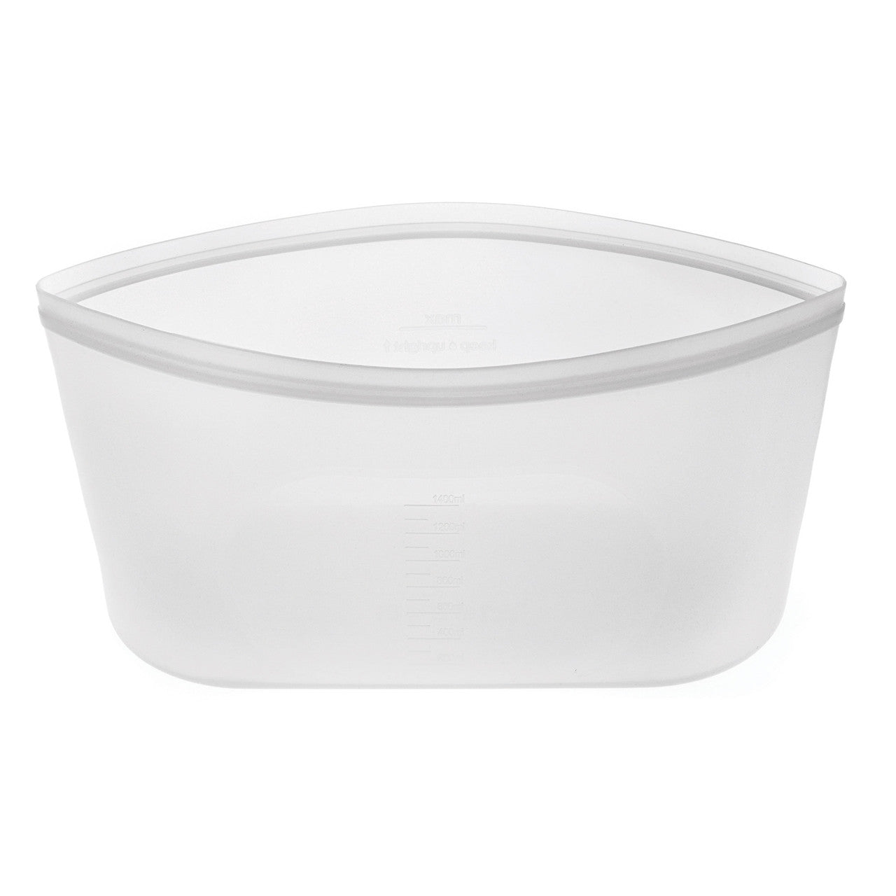 Avanti  Pinch & Lock Silicone Reusable Bags - 1400ml - White