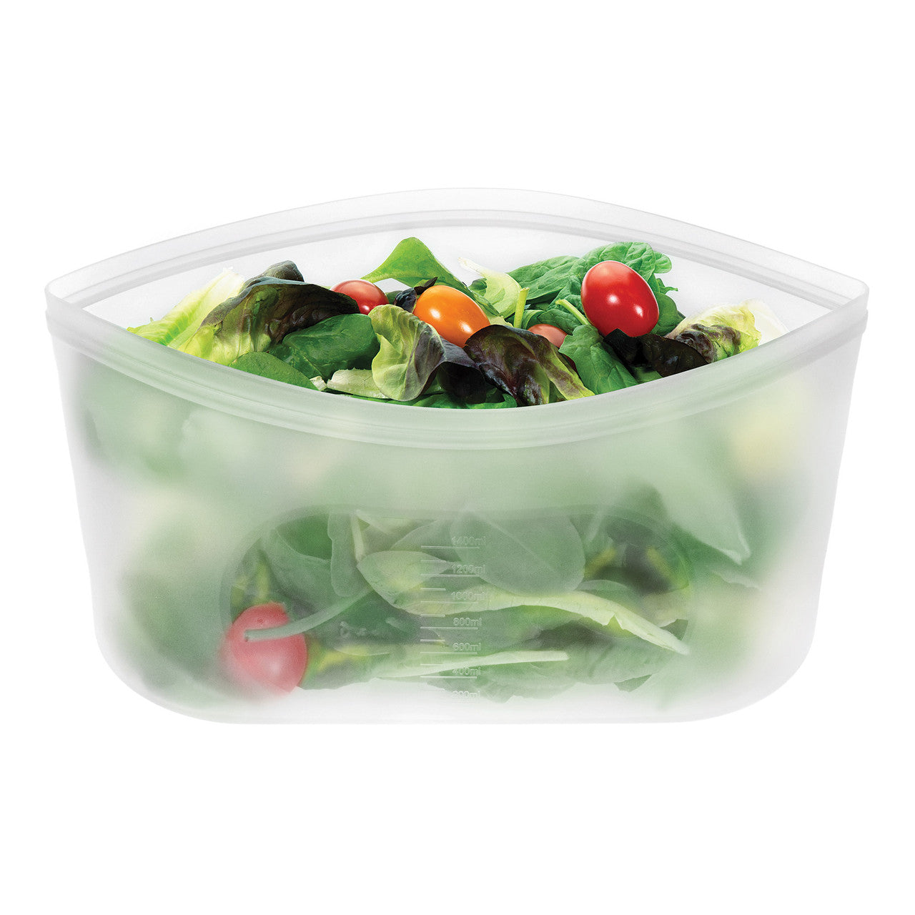 Avanti  Pinch & Lock Silicone Reusable Bags - 1400ml - White