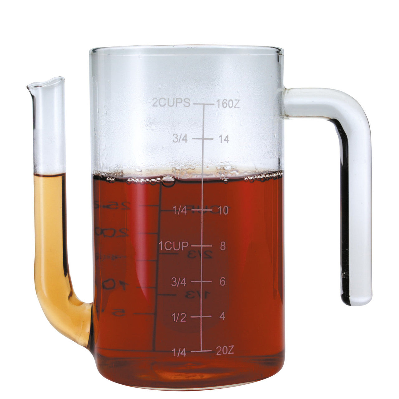 MasterCraft Glass Gravy & Fat Separator 500ml