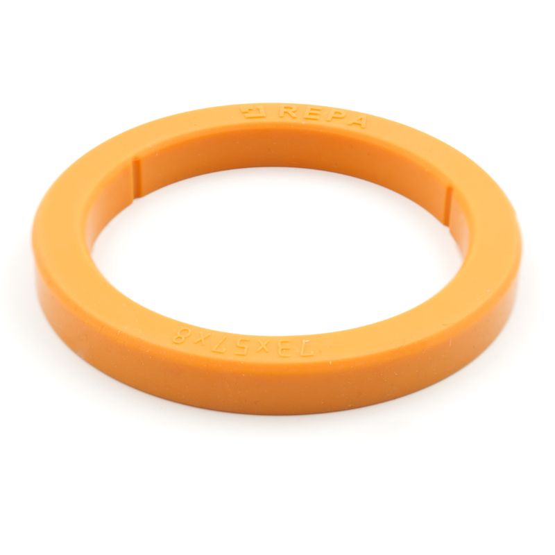 Orange Silicone Group Seal 73x57x8mm