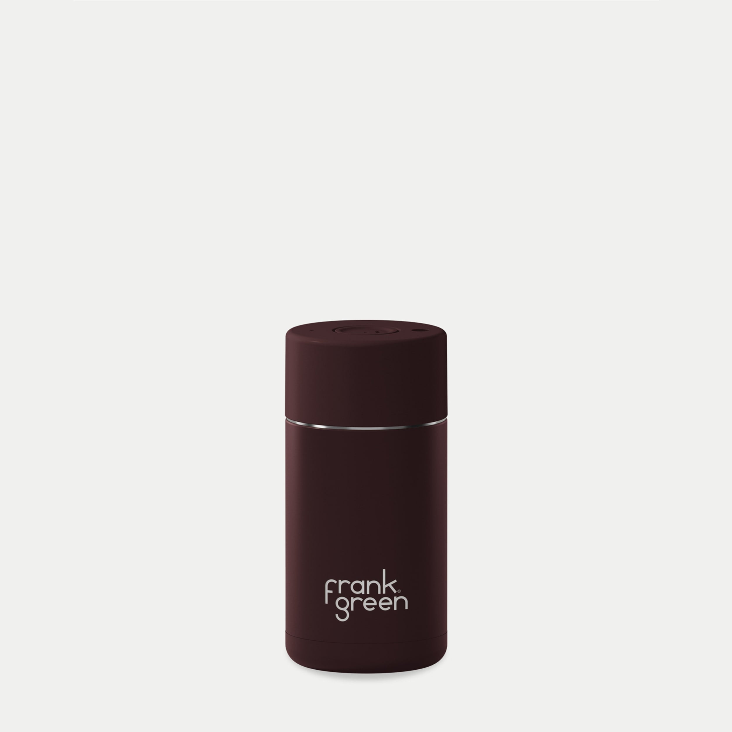 frank green 12oz Ceramic Reusable Cup - Chocolate