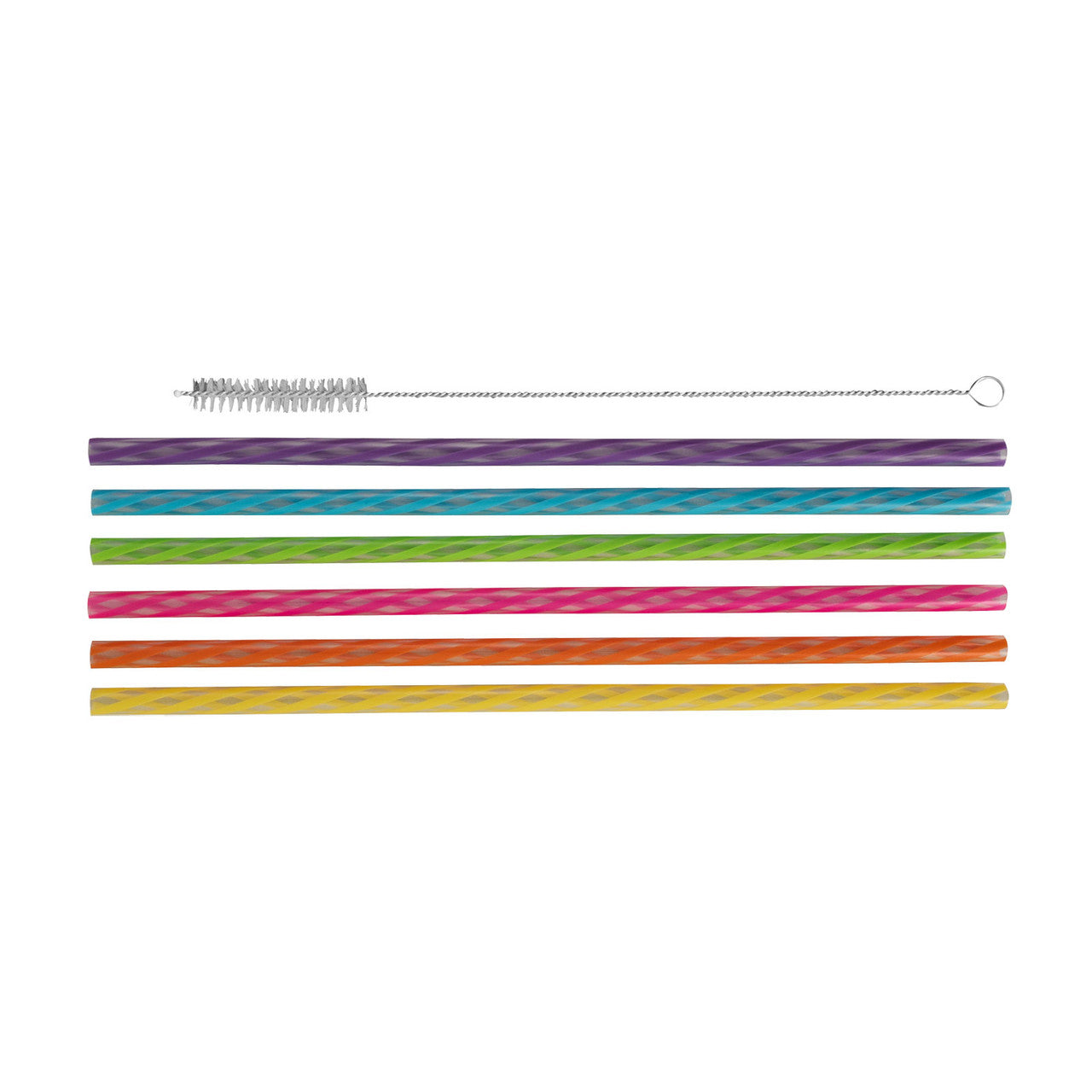 Avanti  Reusable Straws - Rainbow - Set of 24