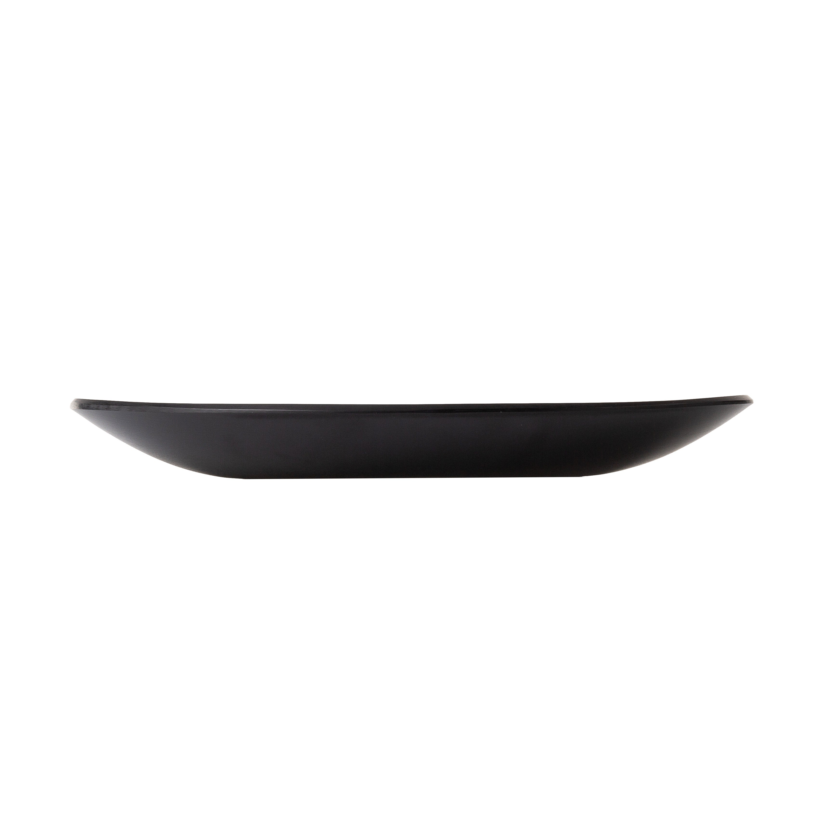 COUCOU Oval Plate 245x150mm - White & Black