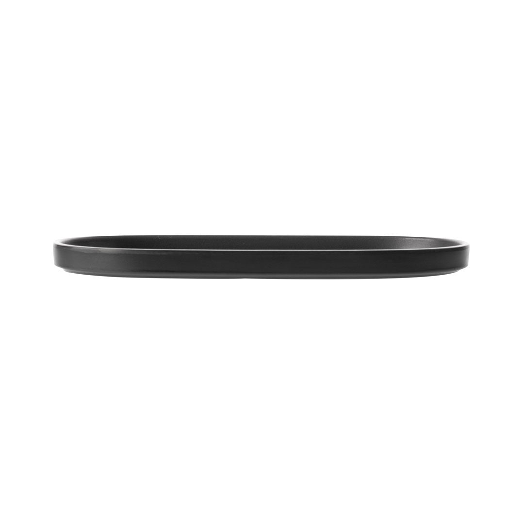 COUCOU Oblong Platter 260x130mm - Black & Black