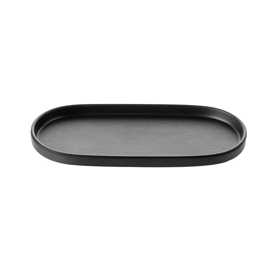 COUCOU Oblong Platter 260x130mm - Black & Black
