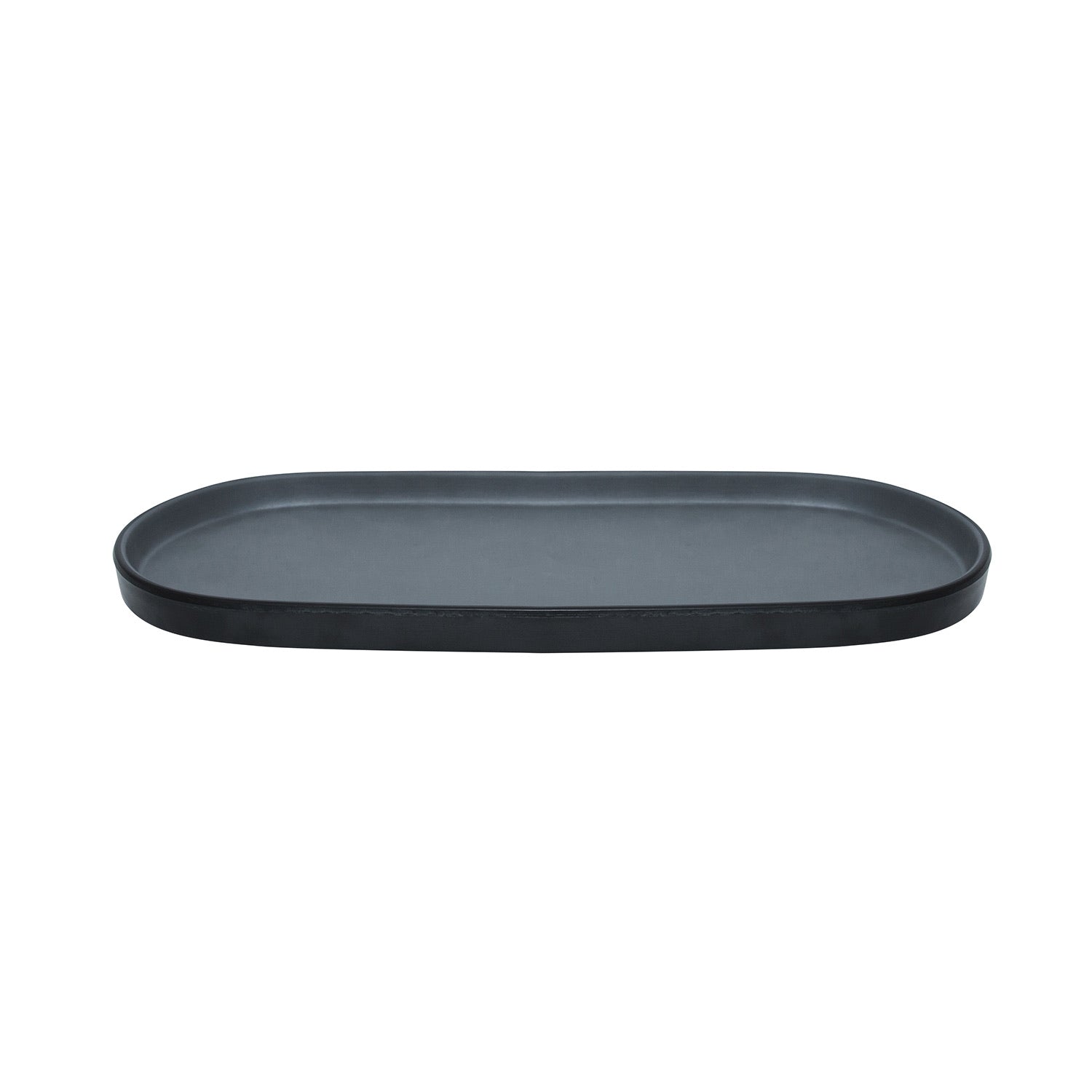 COUCOU Oblong Platter 290x130mm - Grey & Black
