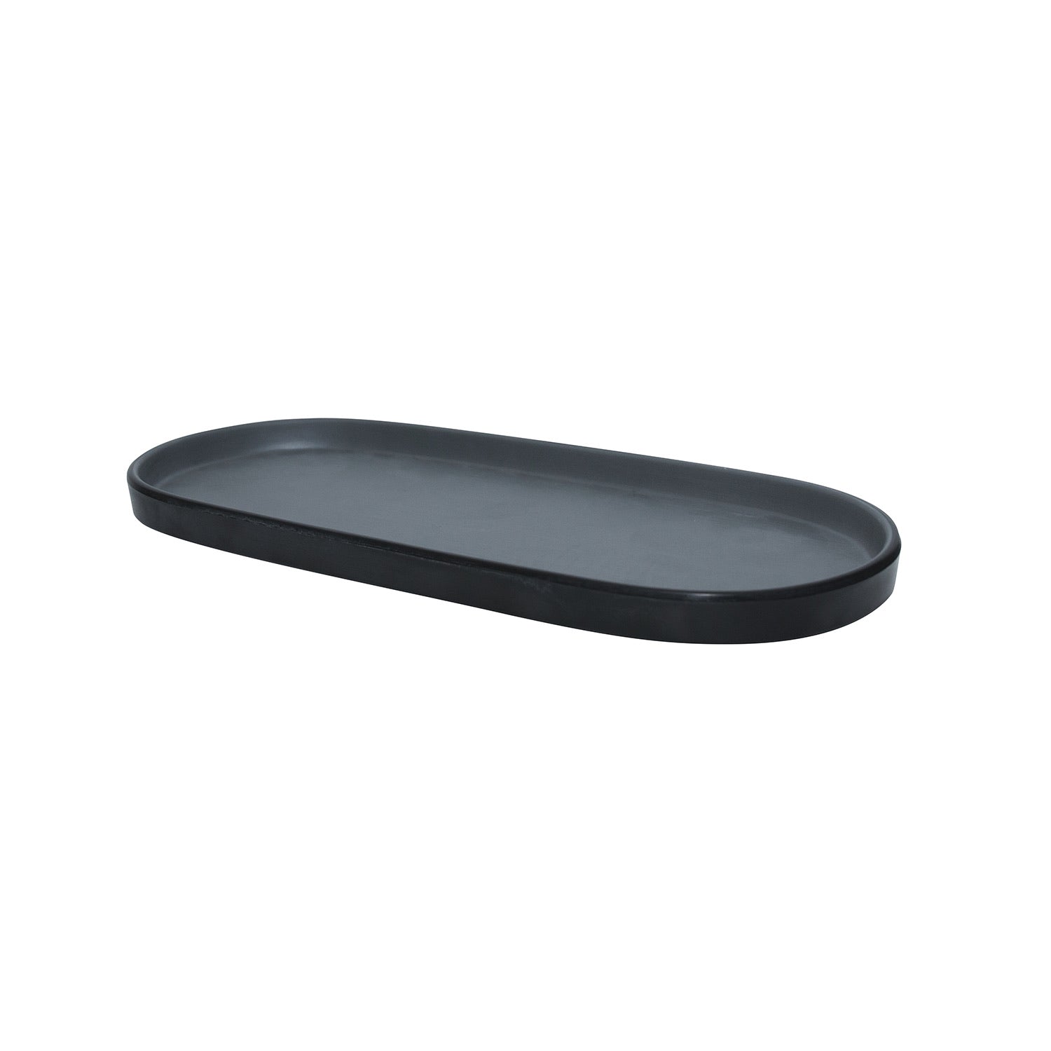 COUCOU Oblong Platter 290x130mm - Grey & Black