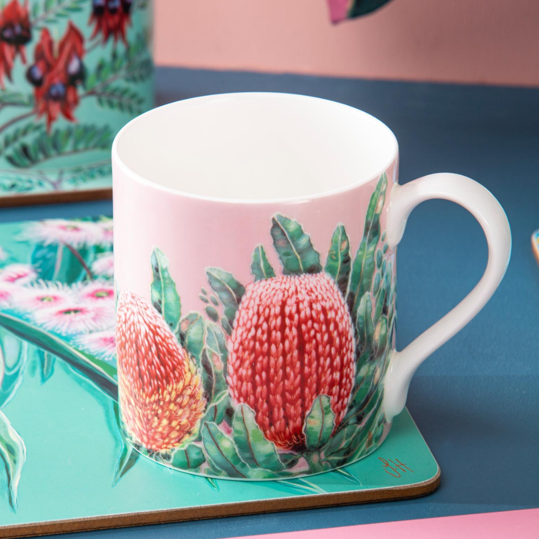 Ashdene Native Flora Banksia Mug
