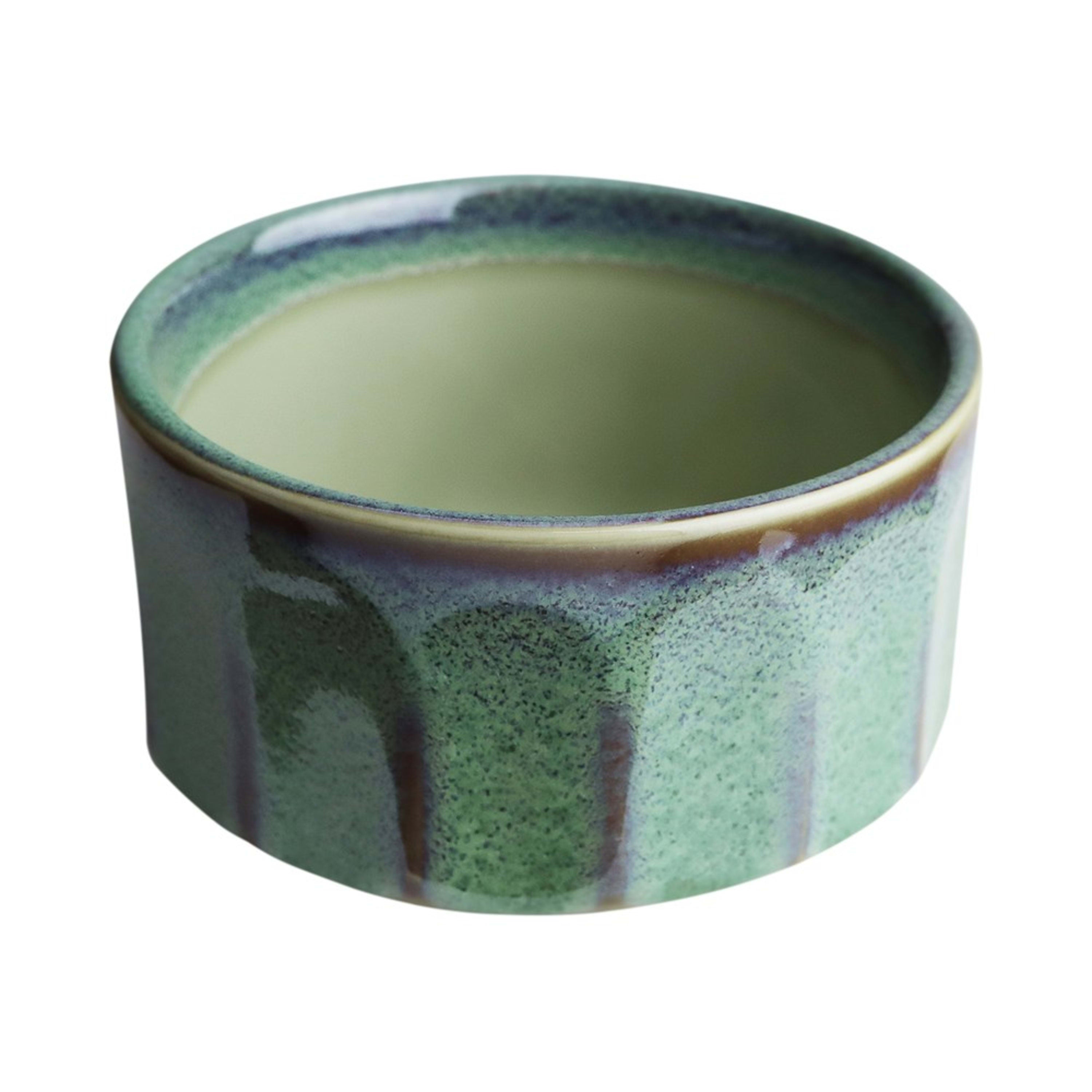 Omotenashi Kaku Matcha Bowl 11x7.5cm - Green