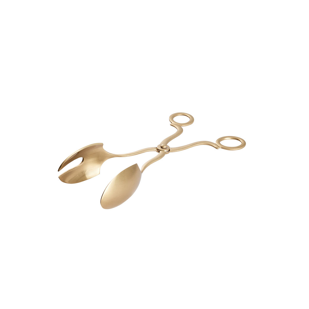 Trenton Deluxe Scissor Salad Tong - Champagne (212mm)