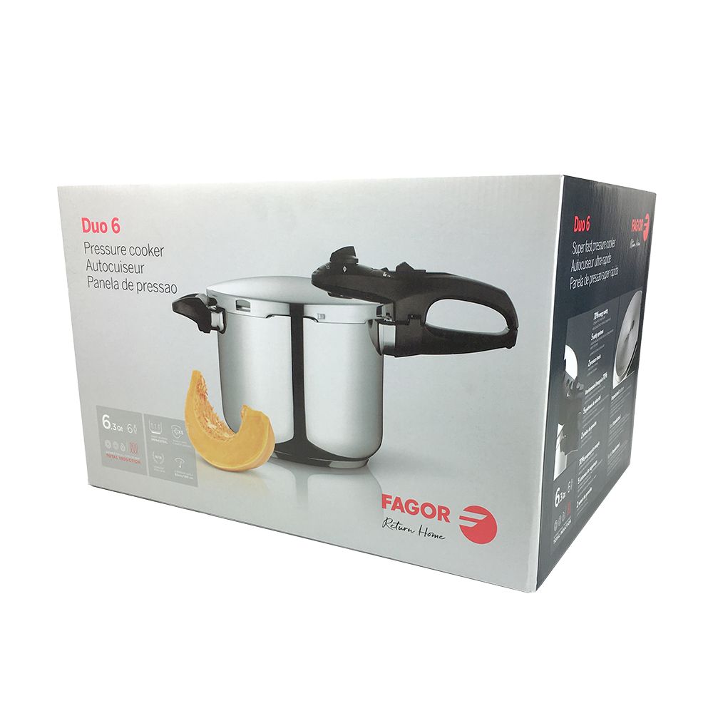 Fagor "Duo" S/s Pressure Cooker 6L