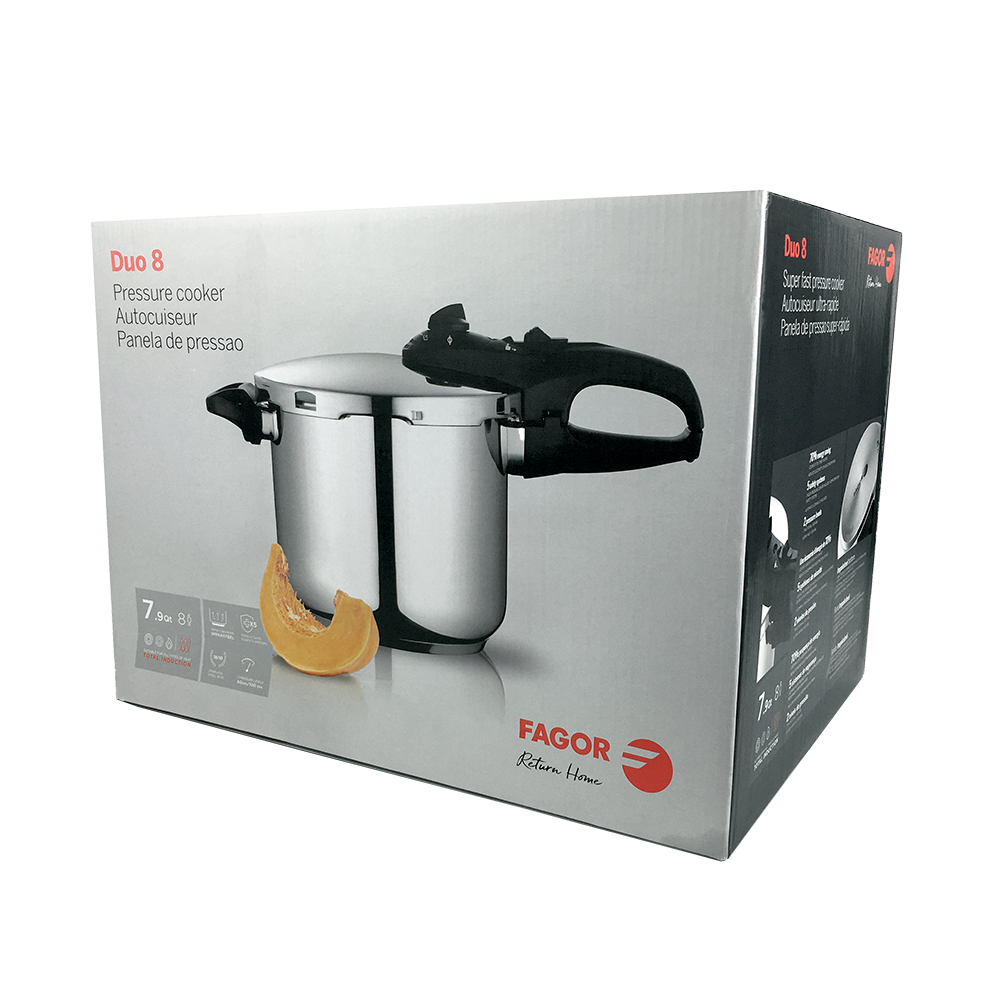 Fagor "Duo" S/s Pressure Cooker 7.5L
