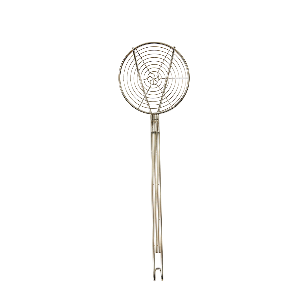 KH Classik Chef Spiral Wire Skimmer Round 150mm Chrome