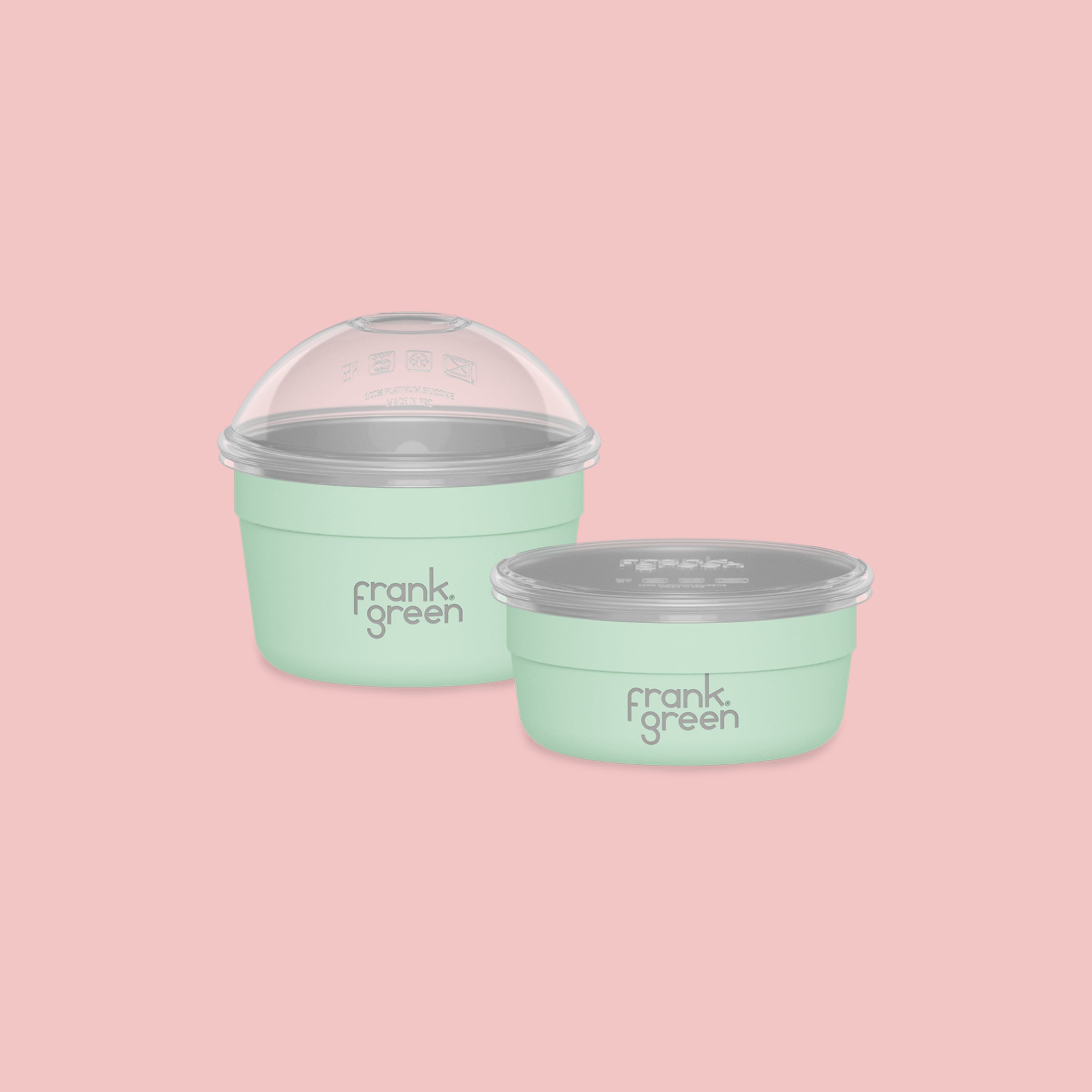 frank green Duo Pack To Go Bowl - Mint Gelato