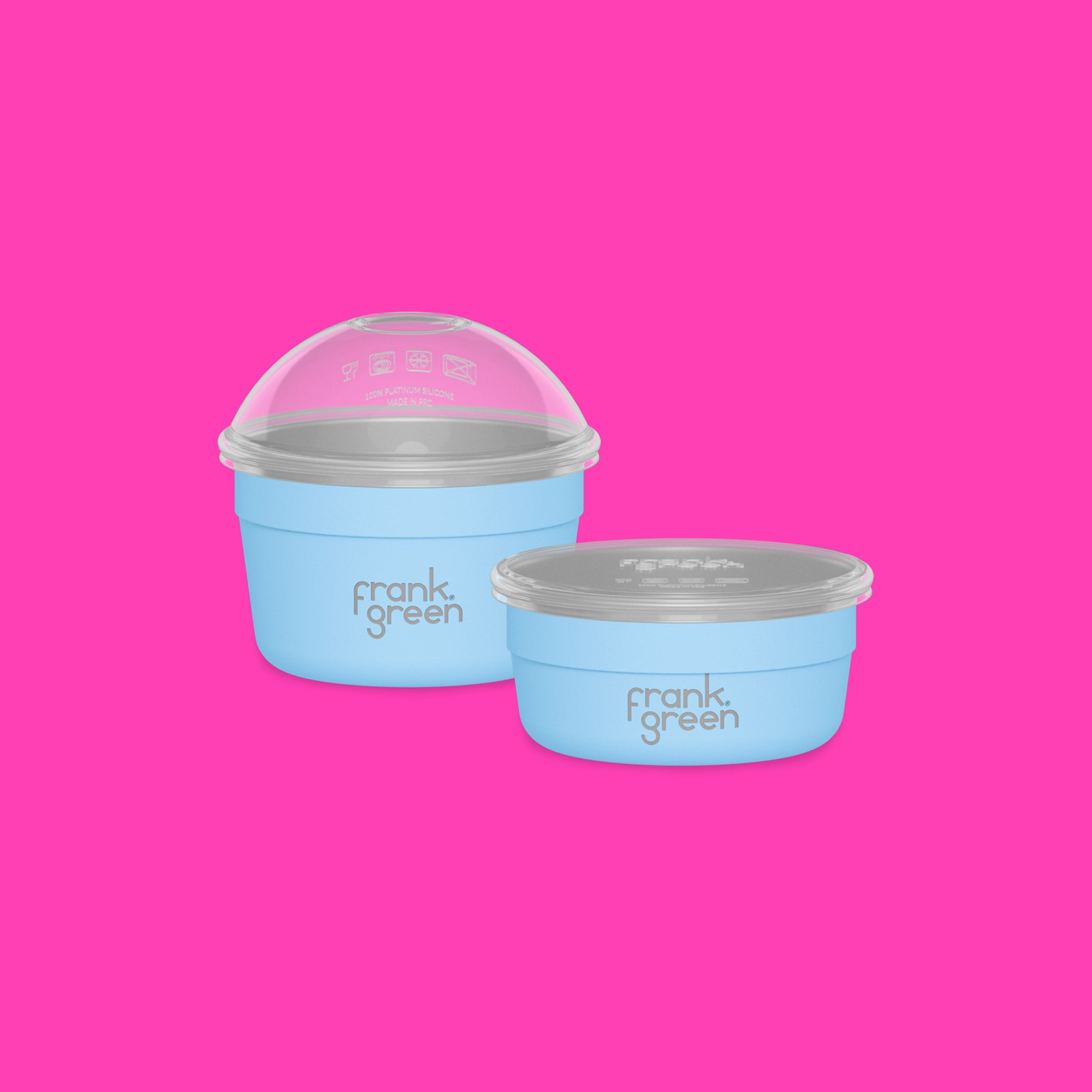 frank green Duo Pack To Go Bowl - Sky Blue