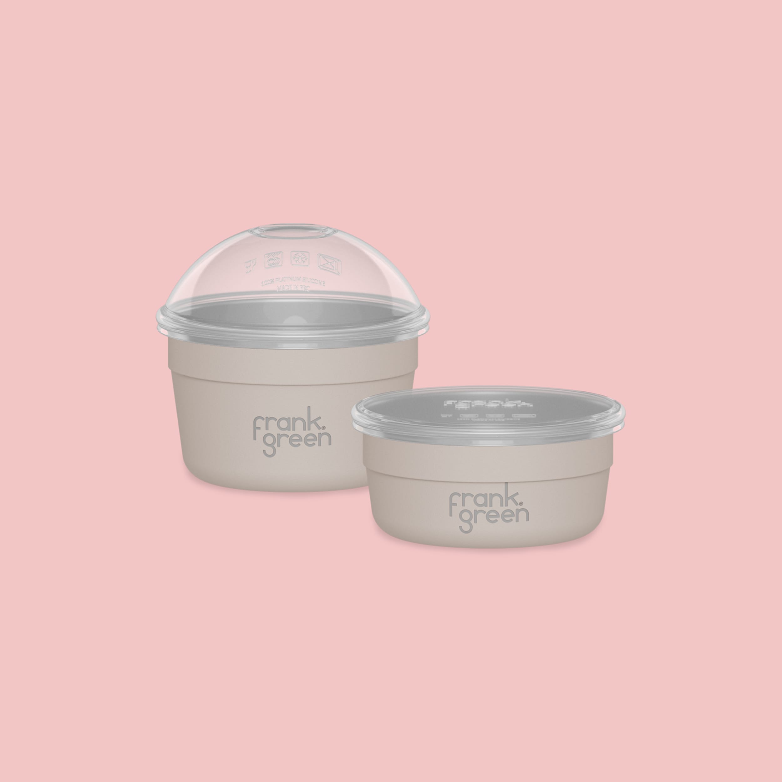 frank green Duo Pack To Go Bowl - Moon Dust