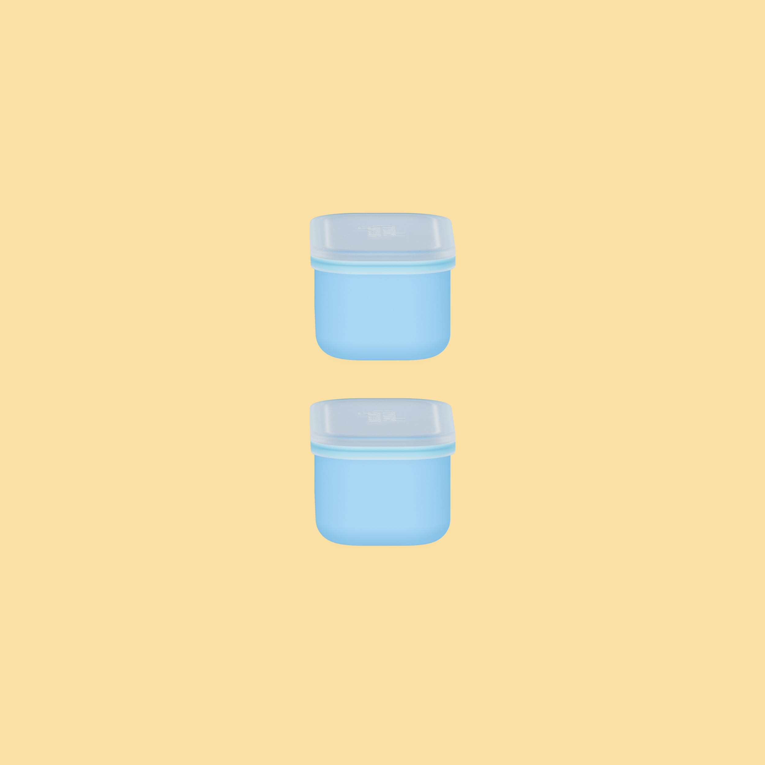 frank green 420ml Duo Pack Containers - Sky Blue