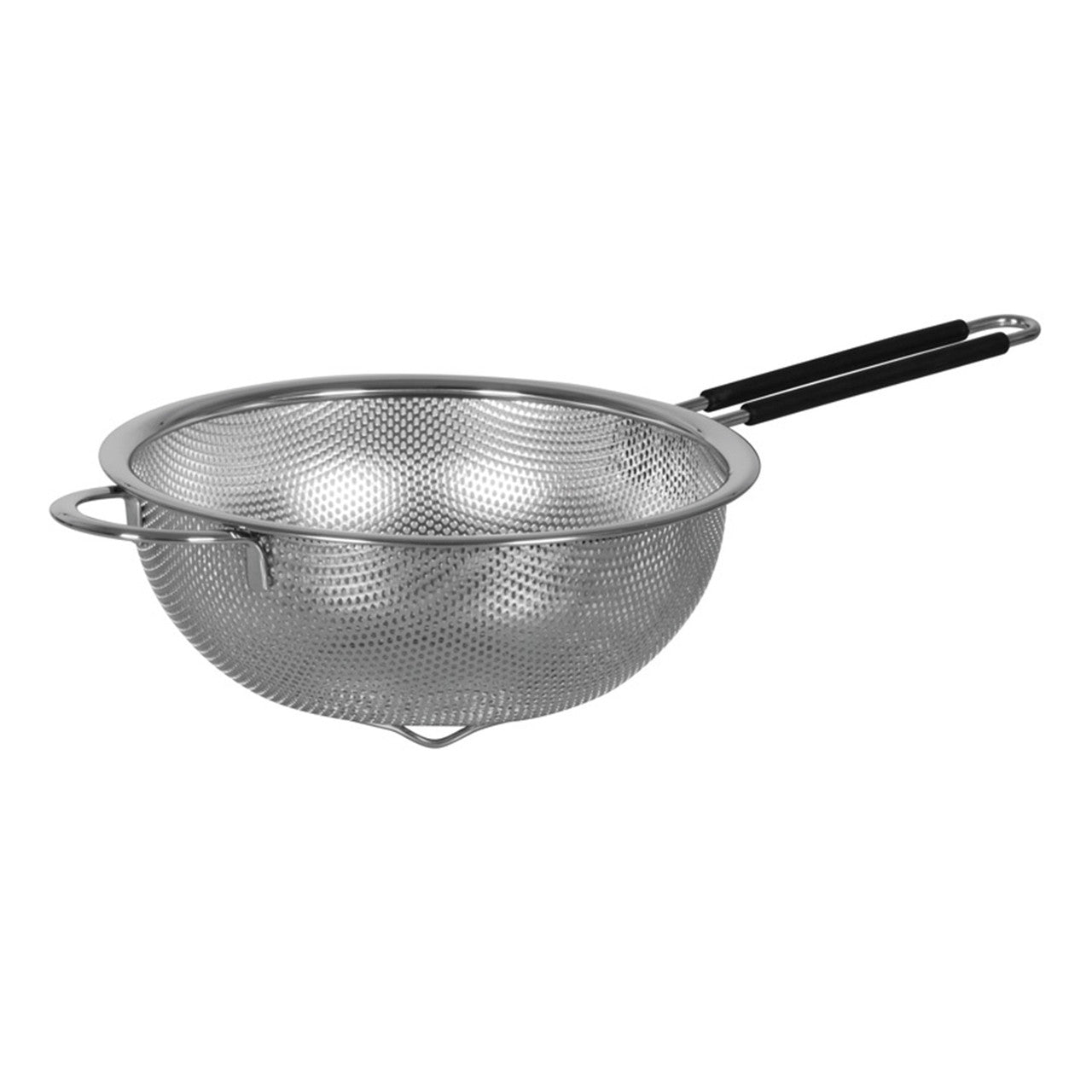 Avanti  Perforated Strainer With Tpr Coated Handle - 20cm - Stainless Steel