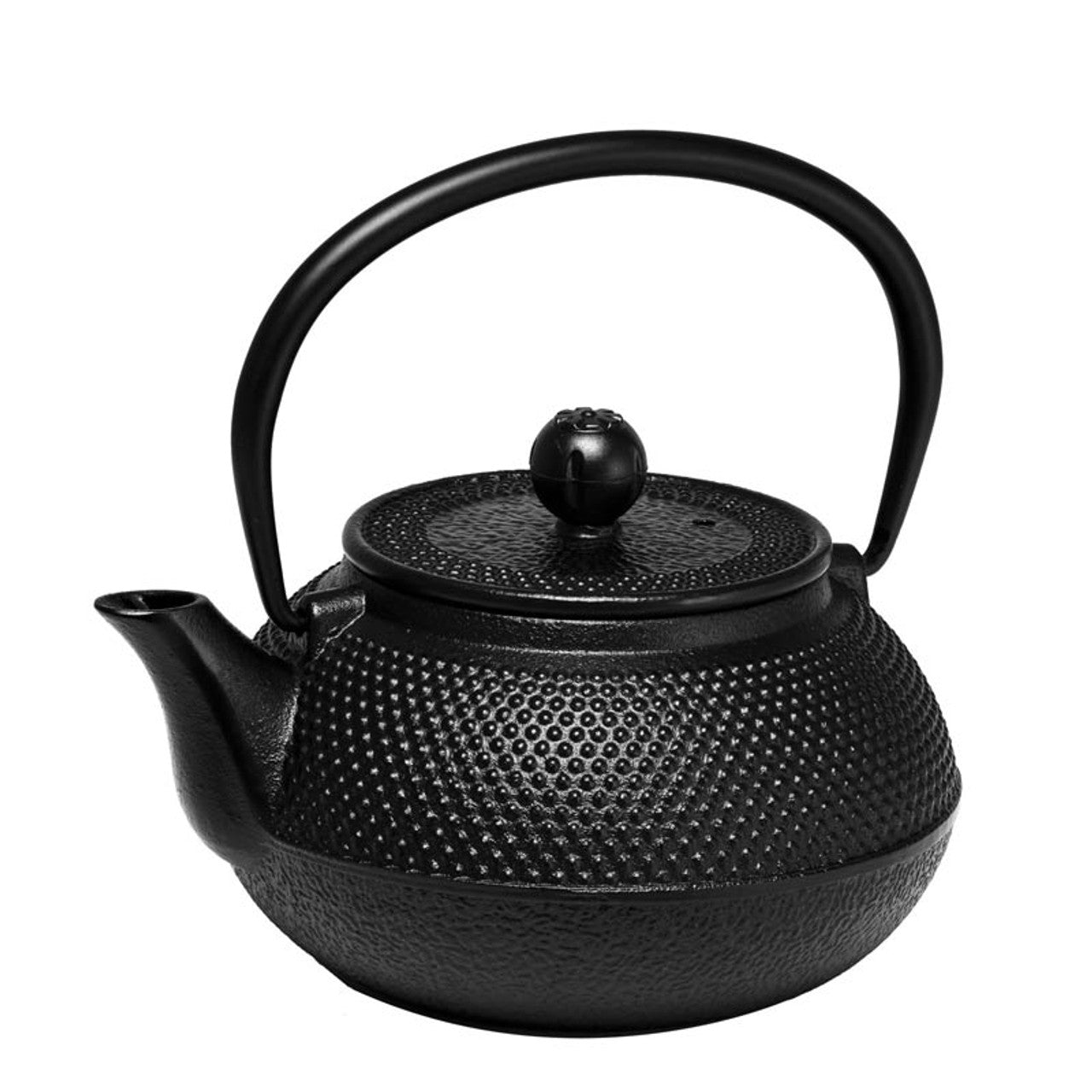 Avanti  Hobnail Cast Iron Teapot - 600ml - Black