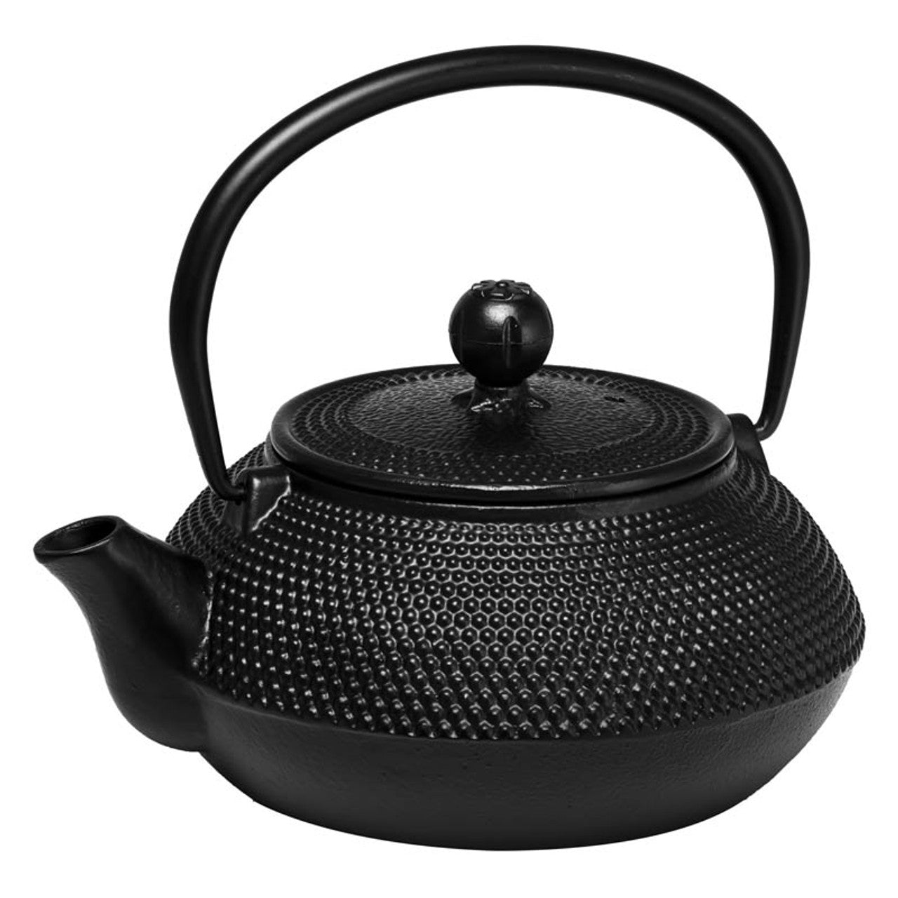 Avanti  Hobnail Cast Iron Teapot - 800ml - Black