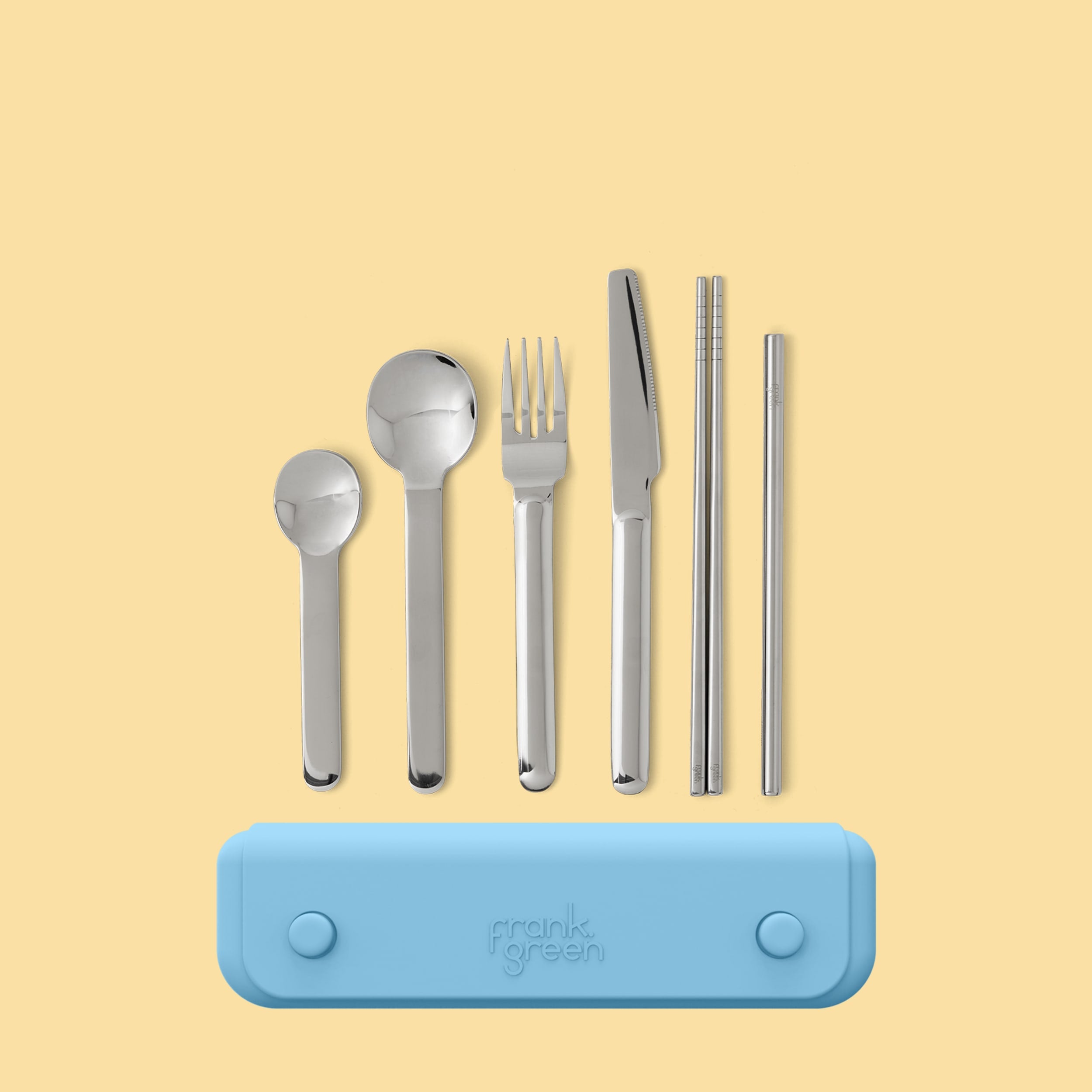 frank green Utensil Set - Sky Blue