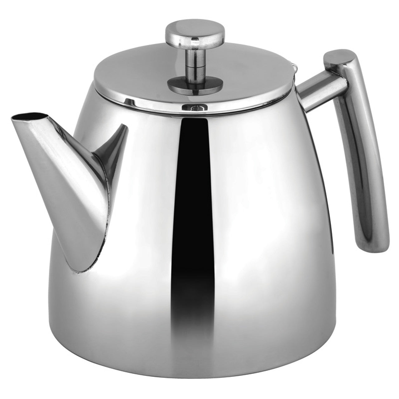 Avanti  Modena Double Wall Teapot  - 1.2Litre - Stainless Steel