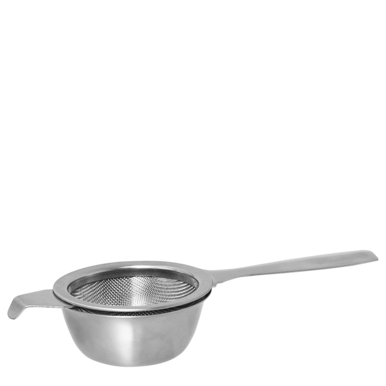 Avanti  Single Handle Tea Strainer With Drip Bowl